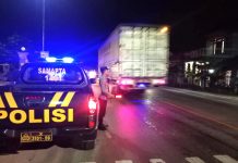 Patroli Antisipasi Ganguan Kamtibmas Dengan Blue Light