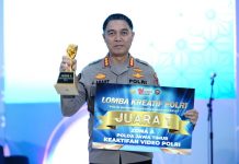 Humas Polda Jatim Raih Peringkat 1 Nominasi Keaktifan Video Polri Zona A