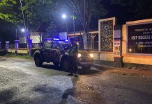 Antisipasi Kejahatan Jalanan, Polisi Polsek Kenduruan Polres Tuban Gelar Blue Light Patrol Malam Hingga Dini Hari