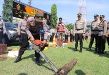 Jogo Jatim : Polres Madiun Siapkan Personel Tangguh Bencana Hadapi Ancaman Hidrometeorologi