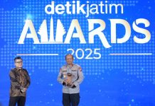 Kapolda Jatim Terima Penghargaan Penggerak Pangan, Sukses Ubah Ribuan Hektar Lahan Tidur Menjadi Produktif