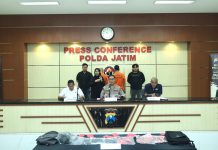 Polda Jatim Ungkap Sindikat Pencurian Bersenjata di Minimarket Lintas Provinsi
