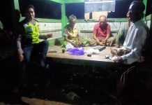 Motivasi Warga, bhabinkamtibmas Patroli Sambang Pos Kamling