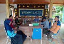 Penguatan Sinergi Petugas Polmas Polsek Senori Polres Tuban Polda Jatim Tingkatkan Koordinasi Dengan Tiga Pilar Desa Medalem