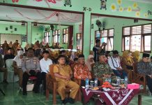 Kanit Reskrim Polsek Montong Hadiri Sertijab Kepala SMAN 1 Montong