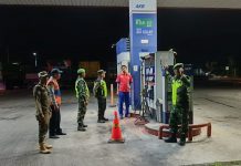 Polsek Widang Melaksanakan Kegiatan Patroli Skala Besar