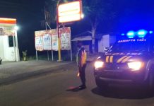 Polsek Kenduruan Polres Tuban Gelar Patroli di Alfamart, Antisipasi 3C dan Kejahatan lainnya