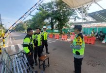 Sambang pos keamanan