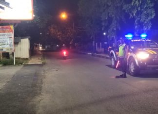 Patroli Malam Polsek Kenduruan Polres Tuban, Alfamart Jadi Sasaran Pengawasan 3C