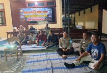 Polsek Kenduruan Polres Tuban Gelar Nobar Piala Dunia 2026, Wujud Kedekatan Polri Dengan Masyarakat