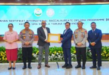 Terima Sertifikat IBDP SMA KTB, Kapolri: Cetak Generasi Muda untuk Wujudkan Indonesia Emas 2045