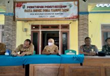 Kanit Reskrim Hadiri Deklarasi STBM5 Pilar Di Desa Nguluhan Kecamatan Montong