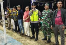 Polsek Kenduruan Polresta Tuban serimonial penutupan cabang olahraga final bola volly putri/putra dalam rangka peringatan HUT RI ke 81