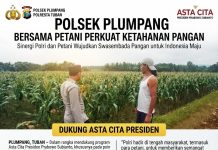 Polsek Plumpang Bersama Petani Perkuat Ketahanan Pangan, Dukung Asta Cita Presiden