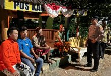 Bhabinkamtibmas Sambangi Tokoh Masyarakat, Ajak Bersama Jaga Kamtibmas di wilayah hukum Polsek Montong