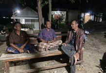 Malam Hari, Kanit Reskrim Polsek Kenduruan Polresta Tuban Gelar Patroli Kring Serse