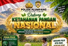 Polsek Plumpang Dukung Ketahanan Pangan Nasional, Wujudkan Swasembada Pangan dari Desa